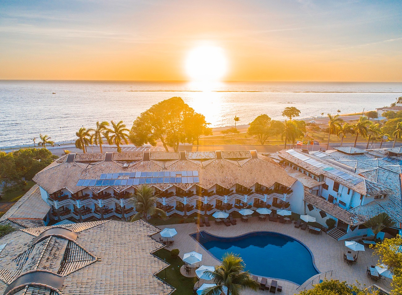 Localização Shalimar Praia Hotel